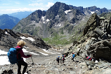 PIZZO DEL DIAVOLO DI MALGINA (2926 m), salito dalla VAL MALGINA, disceso dalla VALMORTA il 7 agosto 2016 - FOTOGALLERY